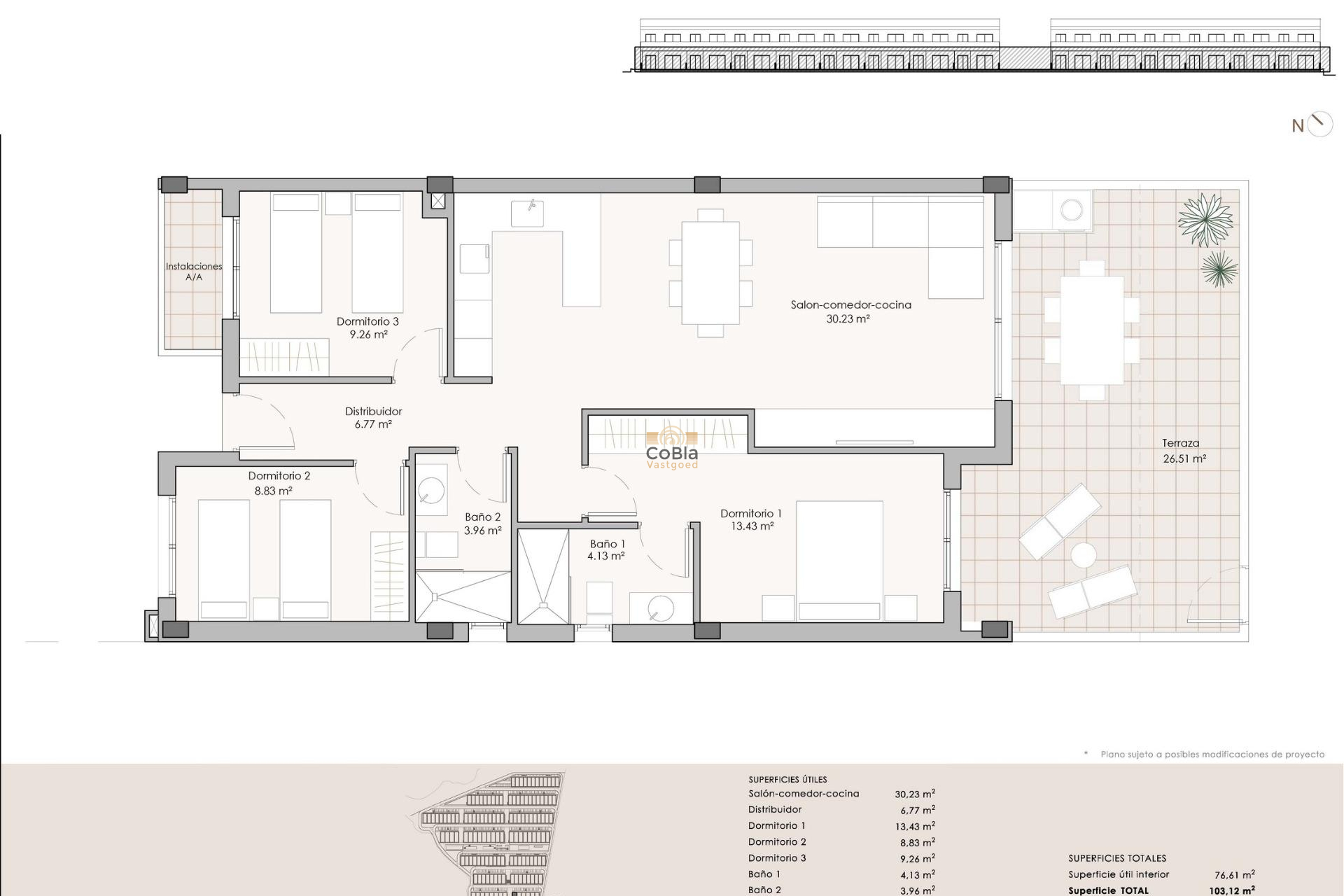 Nouvelle construction - Apartment - Pulpi - Aguilón Golf