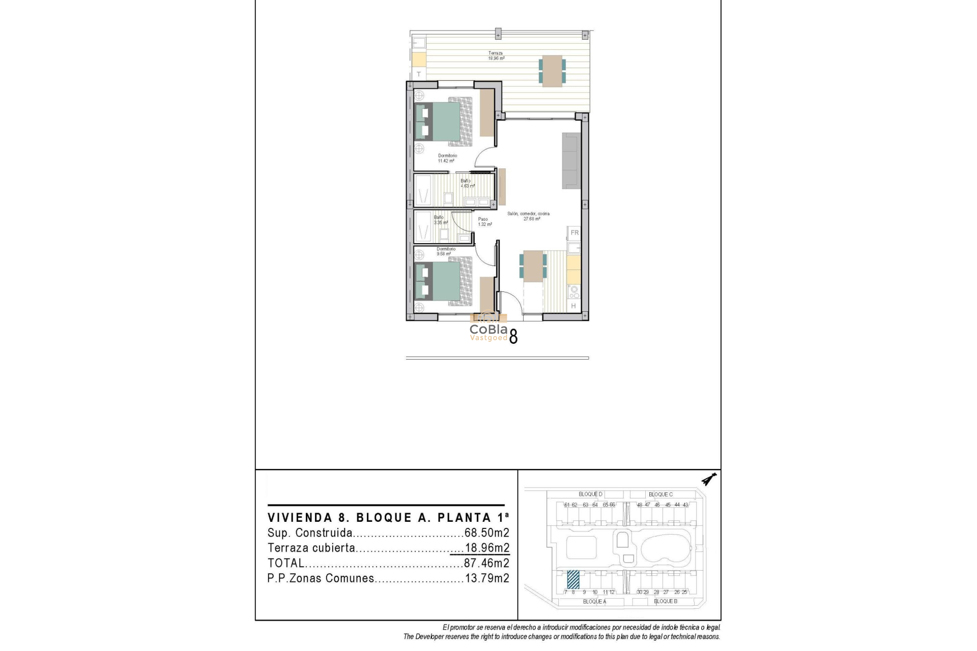 Nouvelle construction - Apartment - Torre Pacheco - San Cayetano