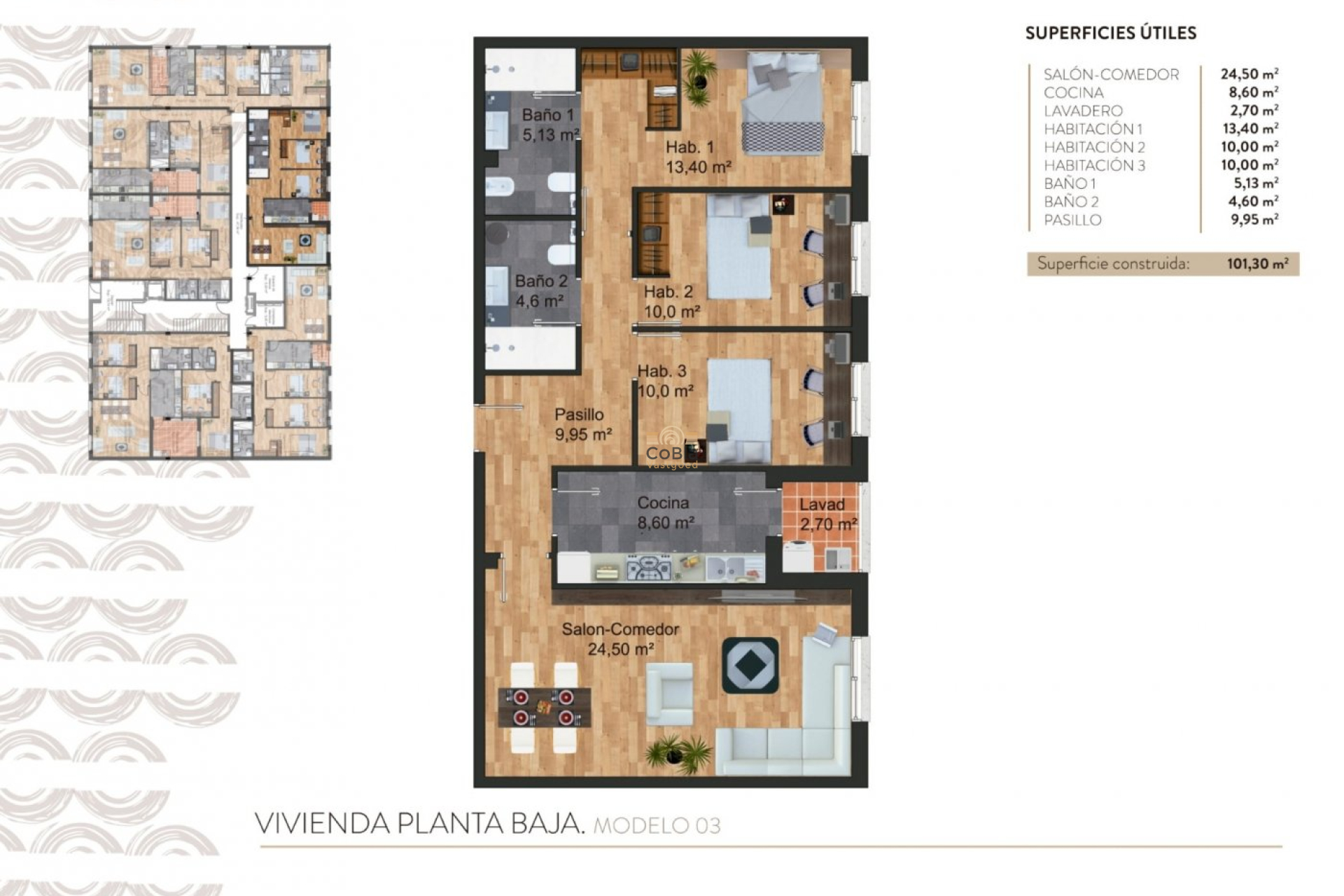 Nouvelle construction - Apartment - Torre Pacheco