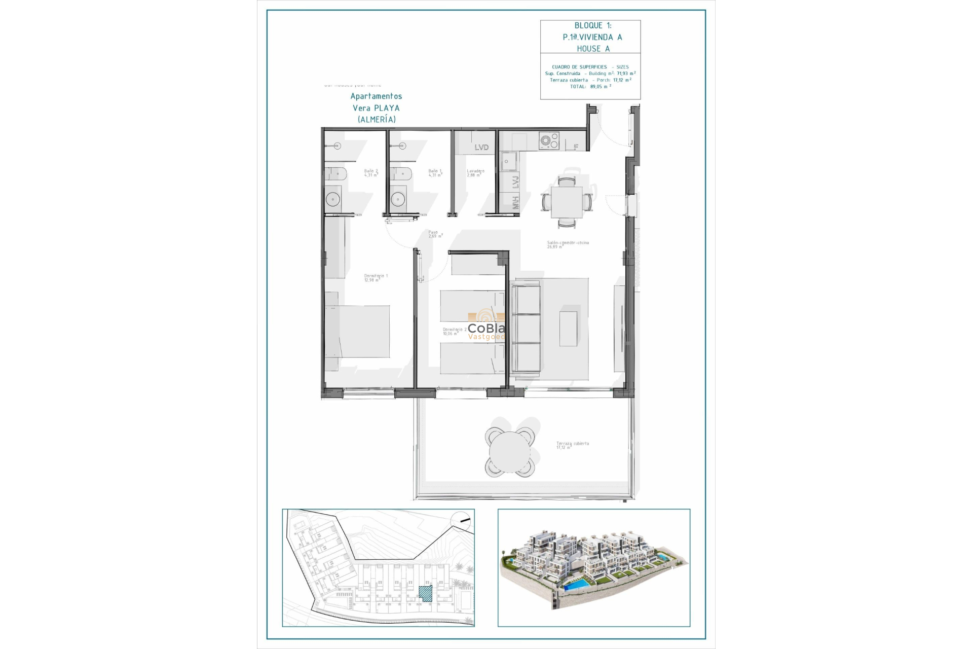 Nouvelle construction - Apartment - Vera - Pueblo Salinas