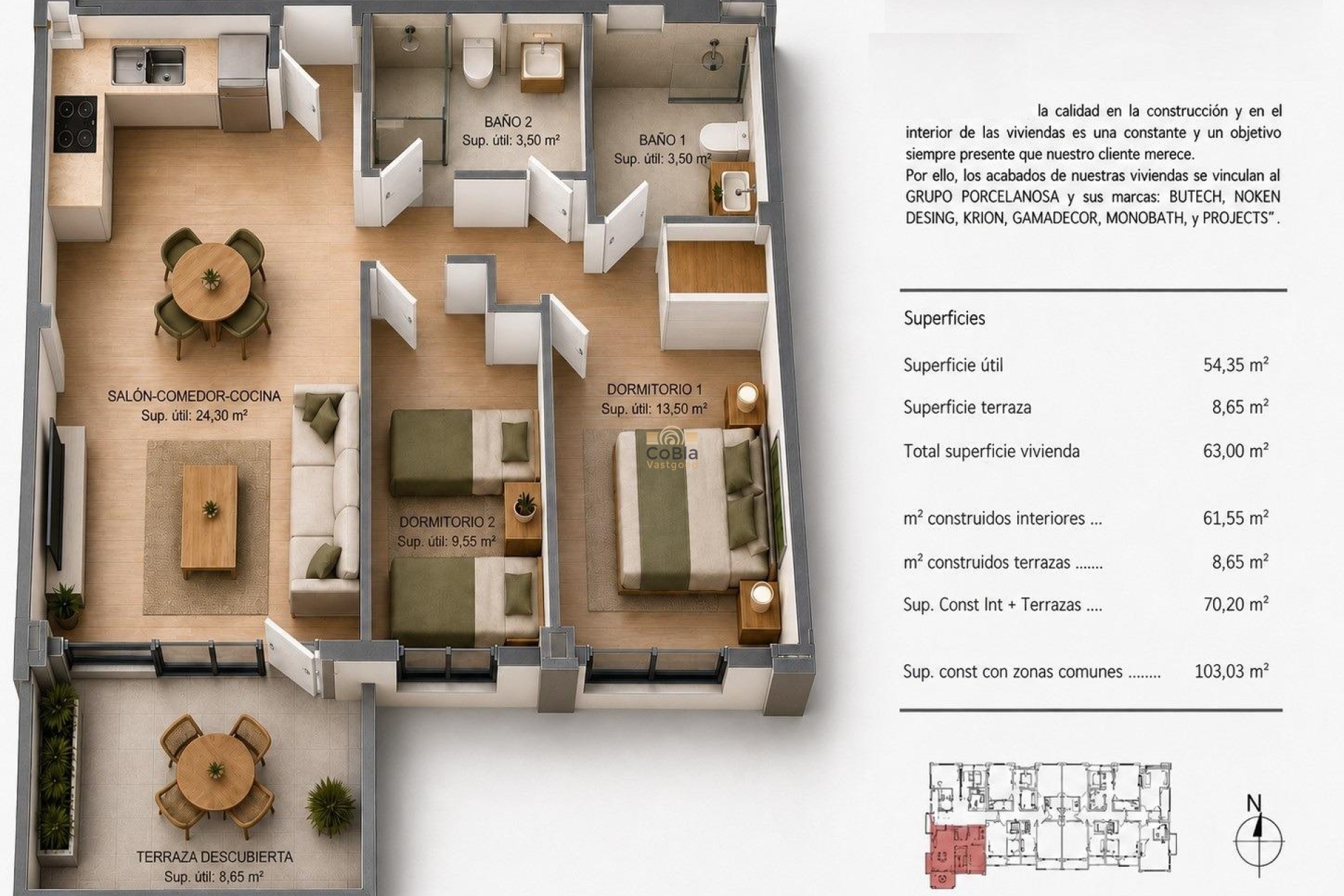 Nouvelle construction - Apartment - Villajoyosa - Cala de Finestrat