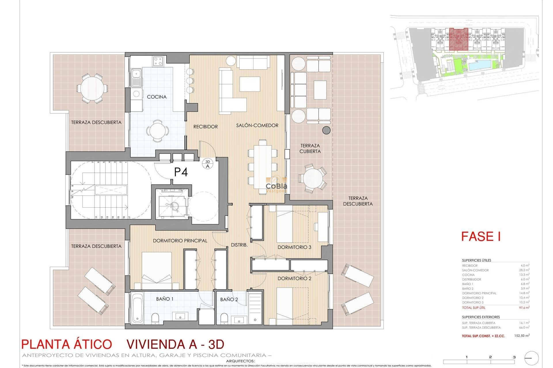 Nouvelle construction - Attique - Aguilas - Isla Del Fraile