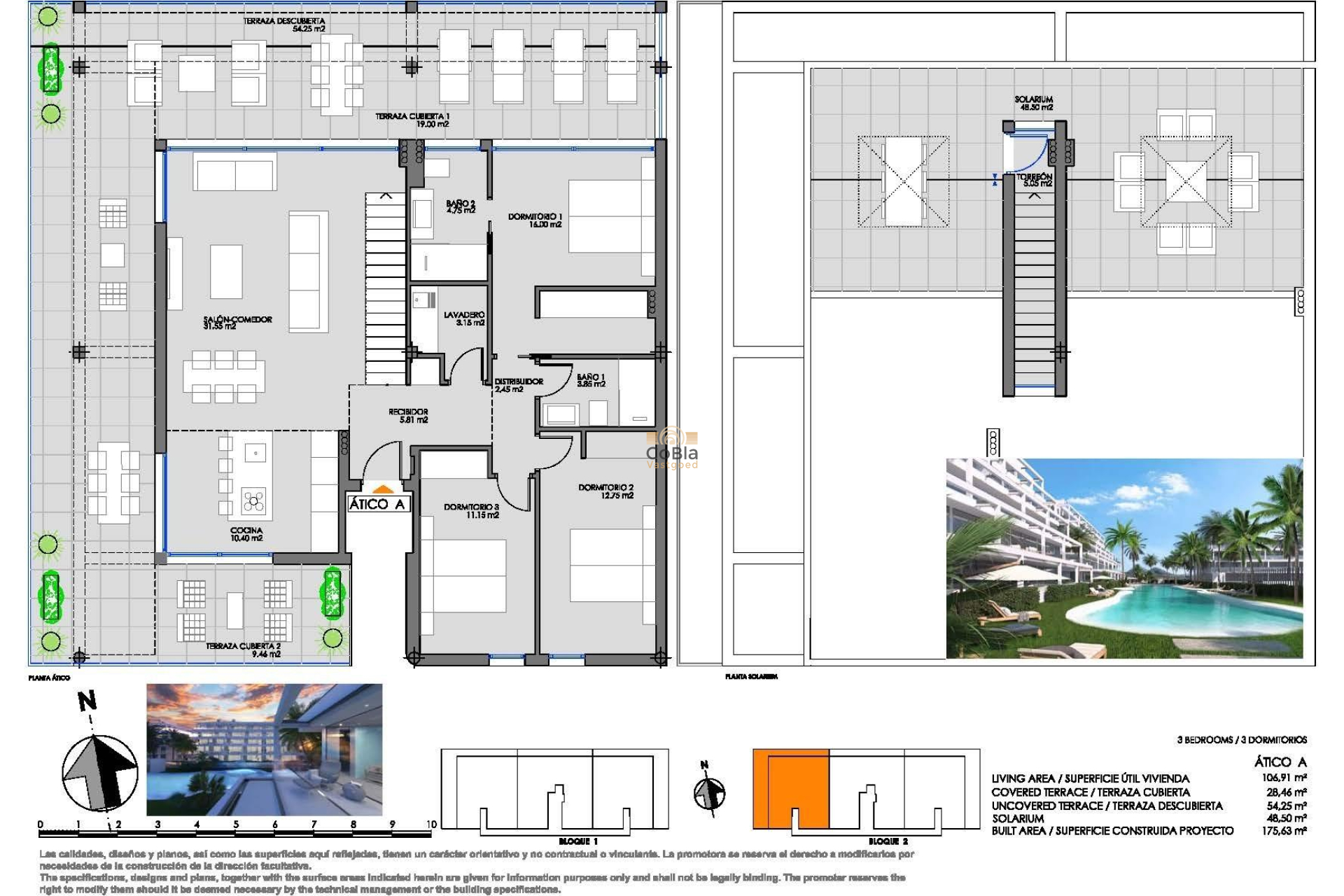 Nouvelle construction - Attique - Cartagena - Mar De Cristal