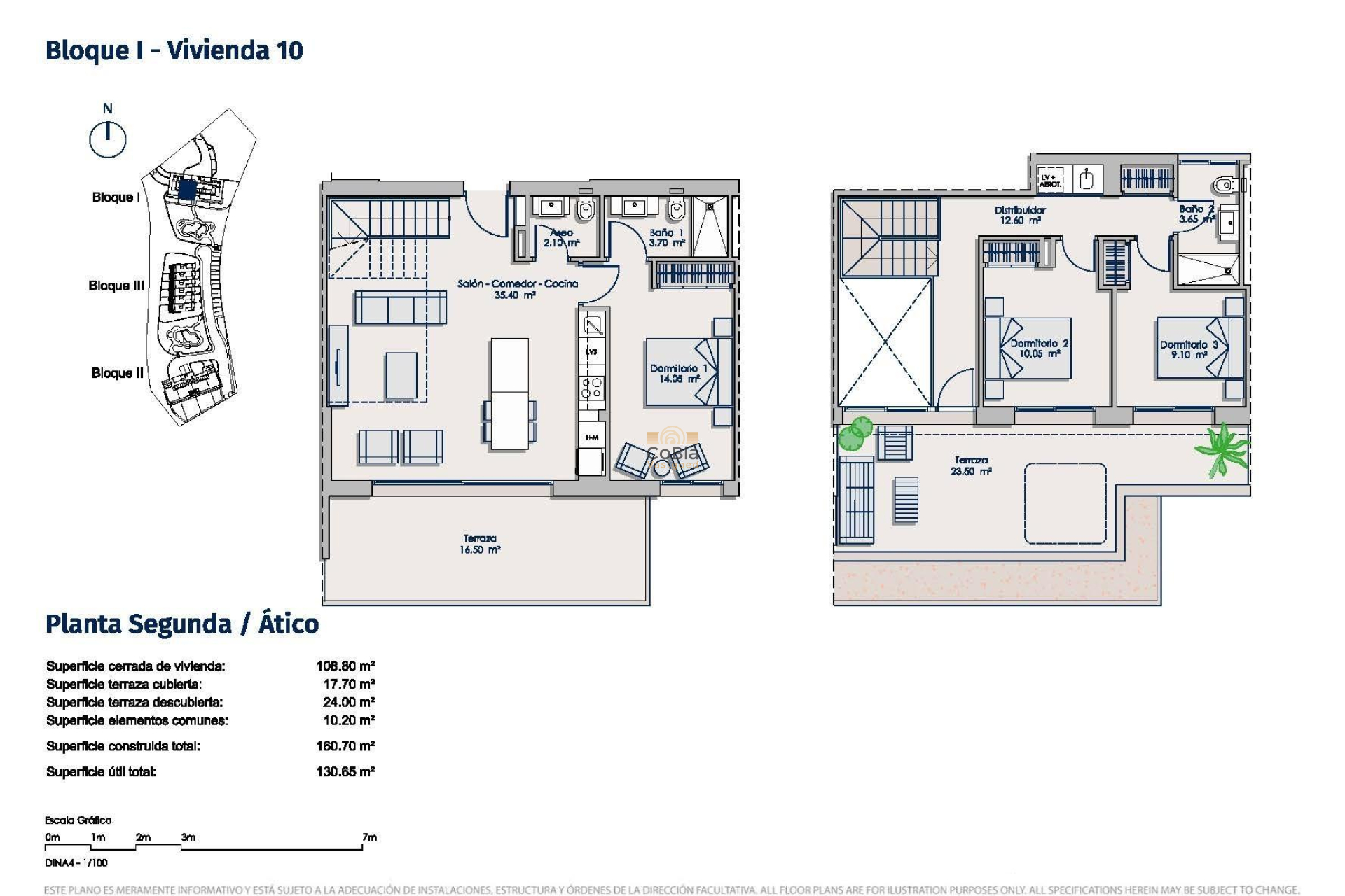 Nouvelle construction - Attique - Finestrat - Sierra Cortina