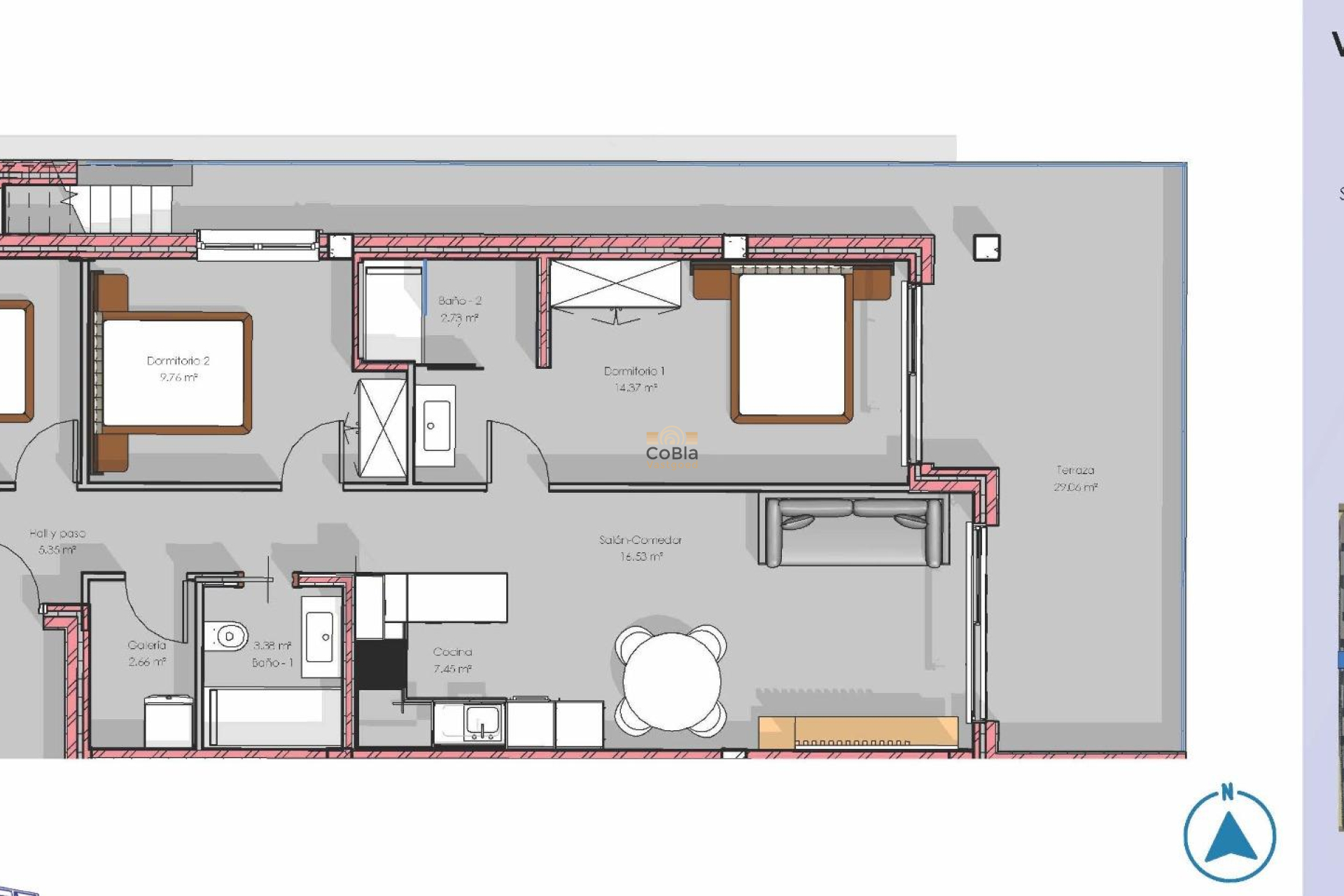 Nouvelle construction - Attique - Guardamar del Segura - El Raso