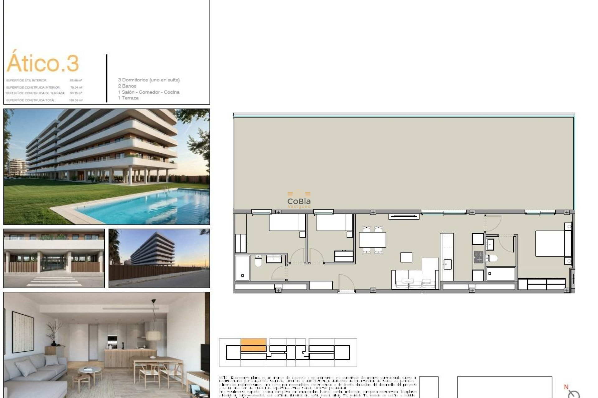 Nouvelle construction - Attique - Moncofa - Playa de Moncofa