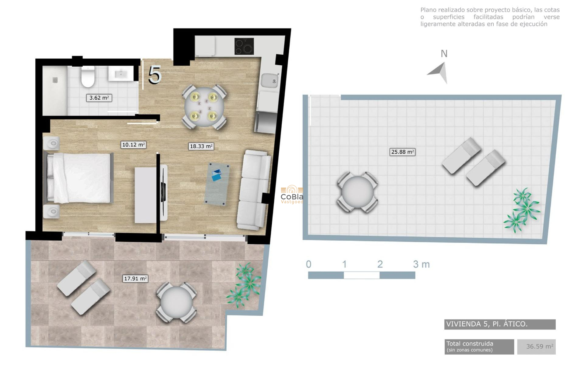 Nouvelle construction - Attique - Torrevieja - Center