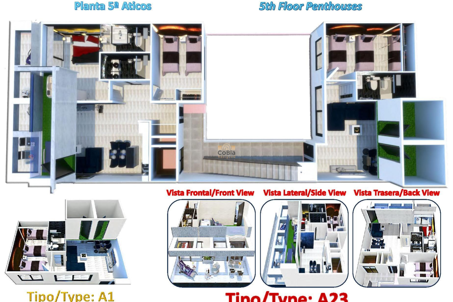 Nouvelle construction - Attique - Torrevieja - Center