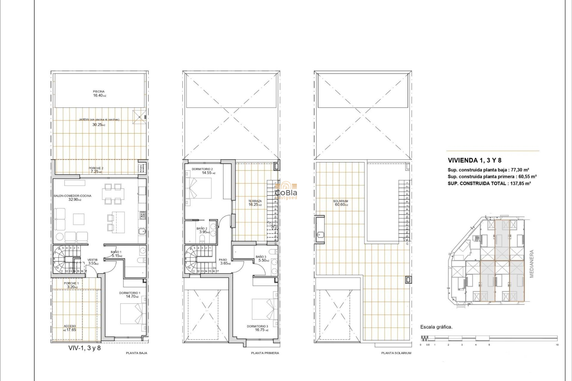 Nouvelle construction - Maison de ville - San Javier - pueblo