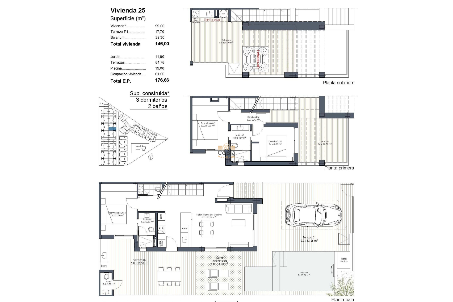 Nouvelle construction - Quad House - Los Alcazares - Serena Golf