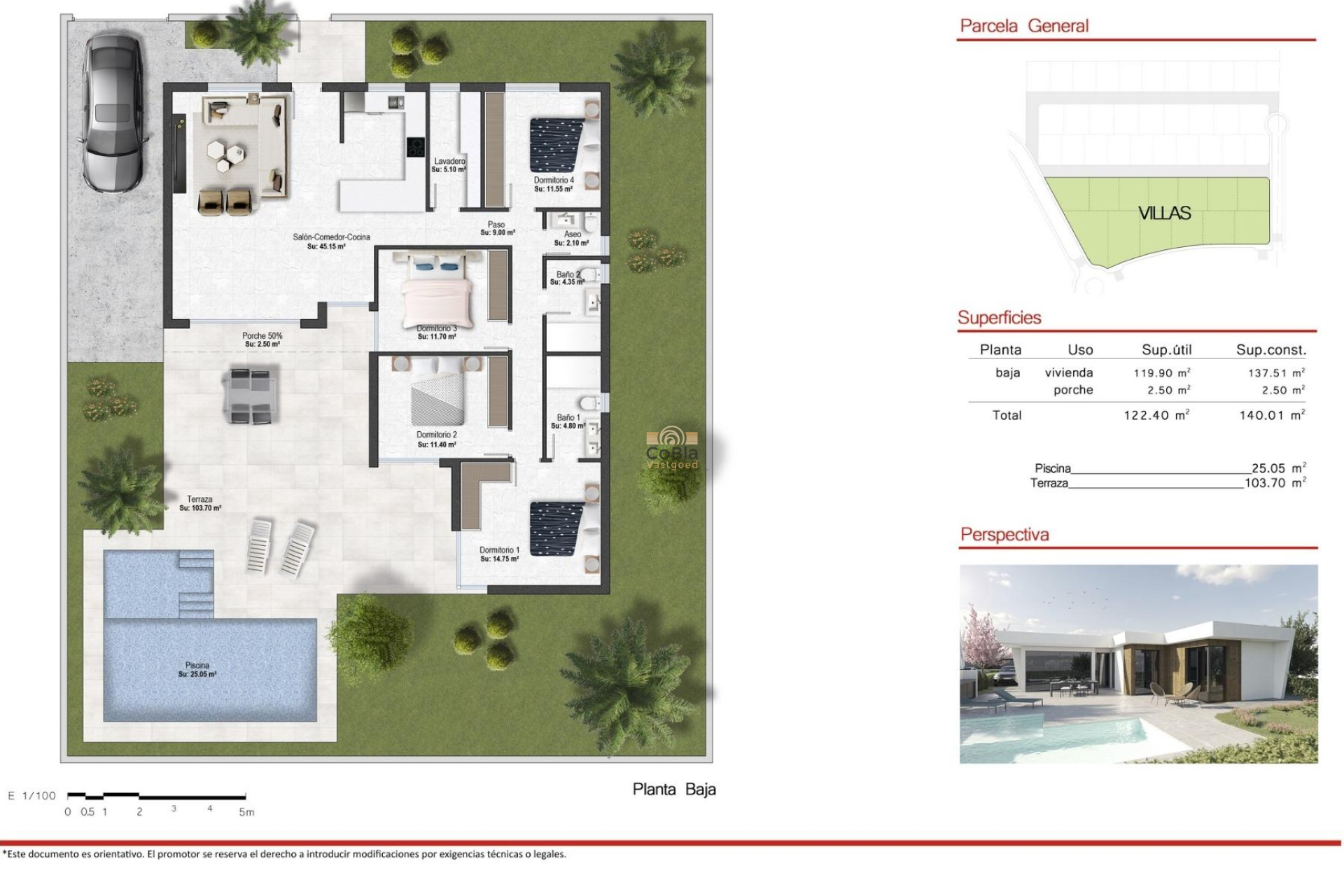 Nouvelle construction - Villa - Banos y Mendigo - Altaona Golf And Country Village