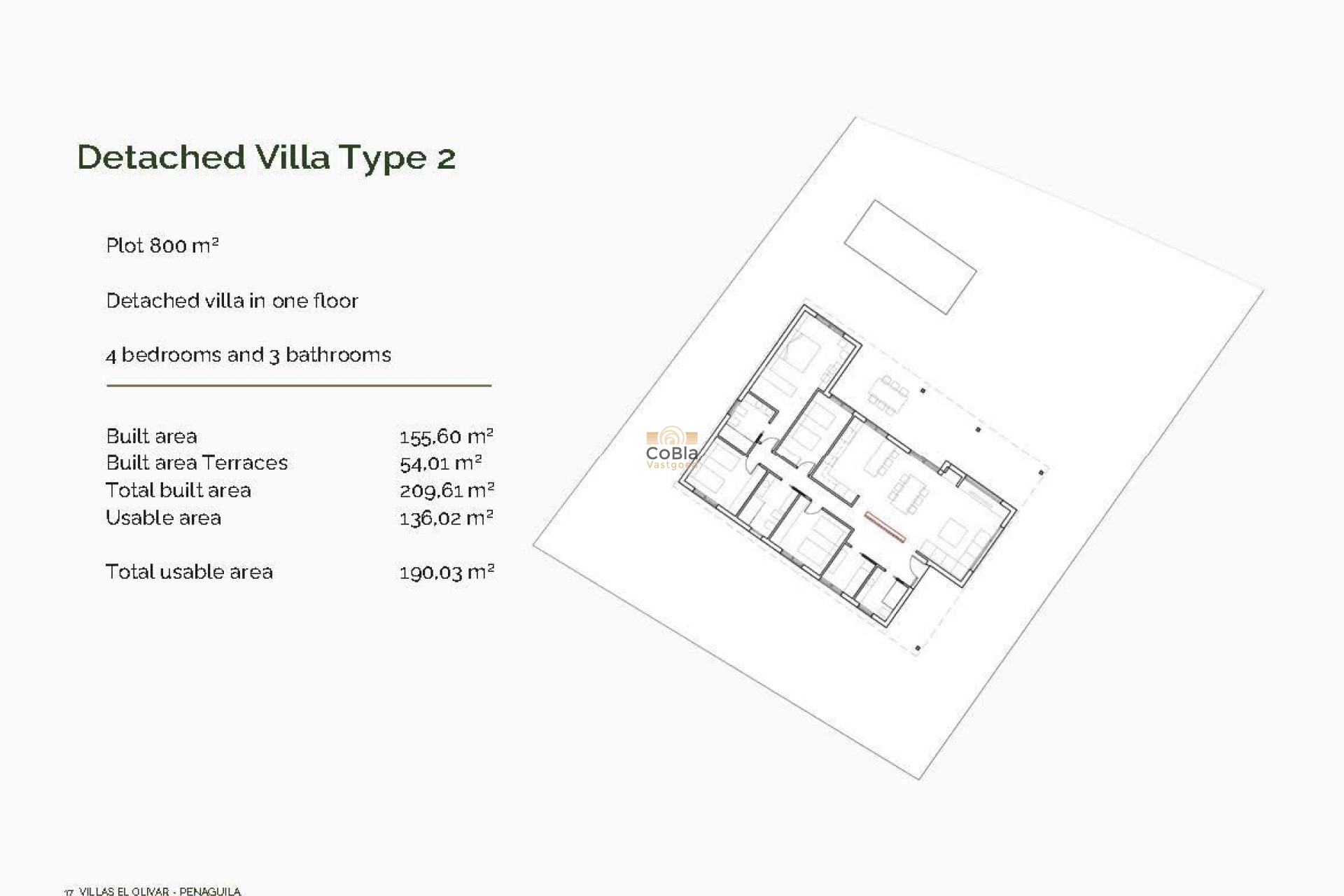 Nouvelle construction - Villa - Penaguila - El Olivar