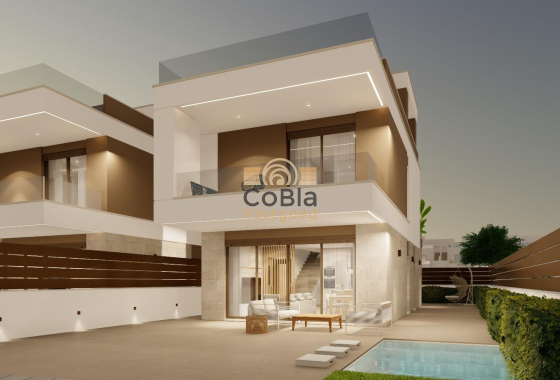 Villa - Nouvelle construction - Pilar de la Horadada - pueblo
