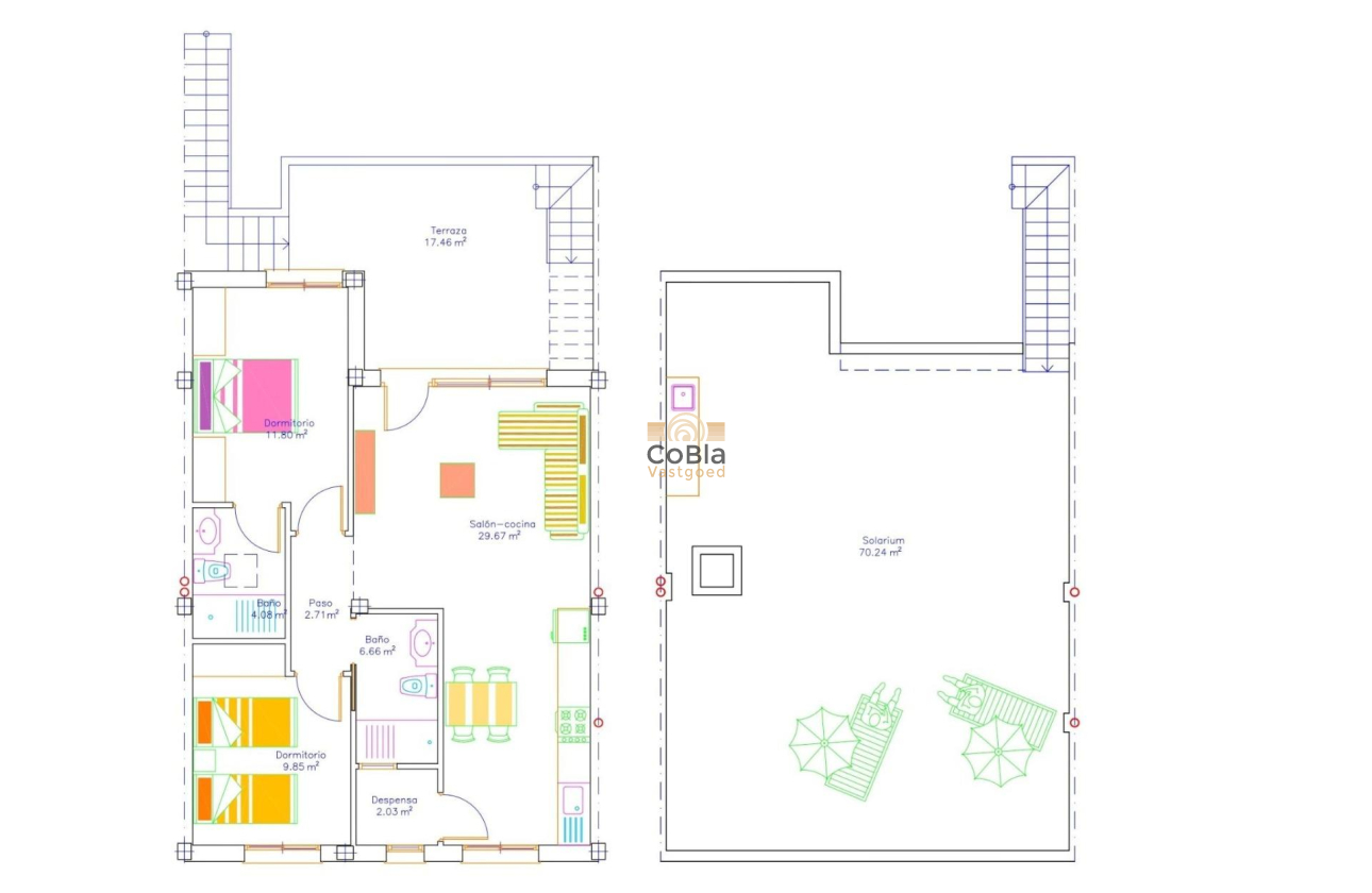 Nieuwbouw Woningen - Bungalow - San Javier - pueblo