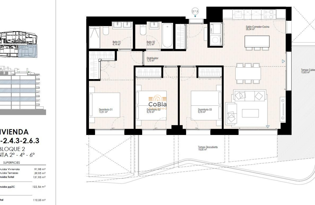 Nieuwbouw Woningen - Appartement - Villajoyosa - Playa del Torres
