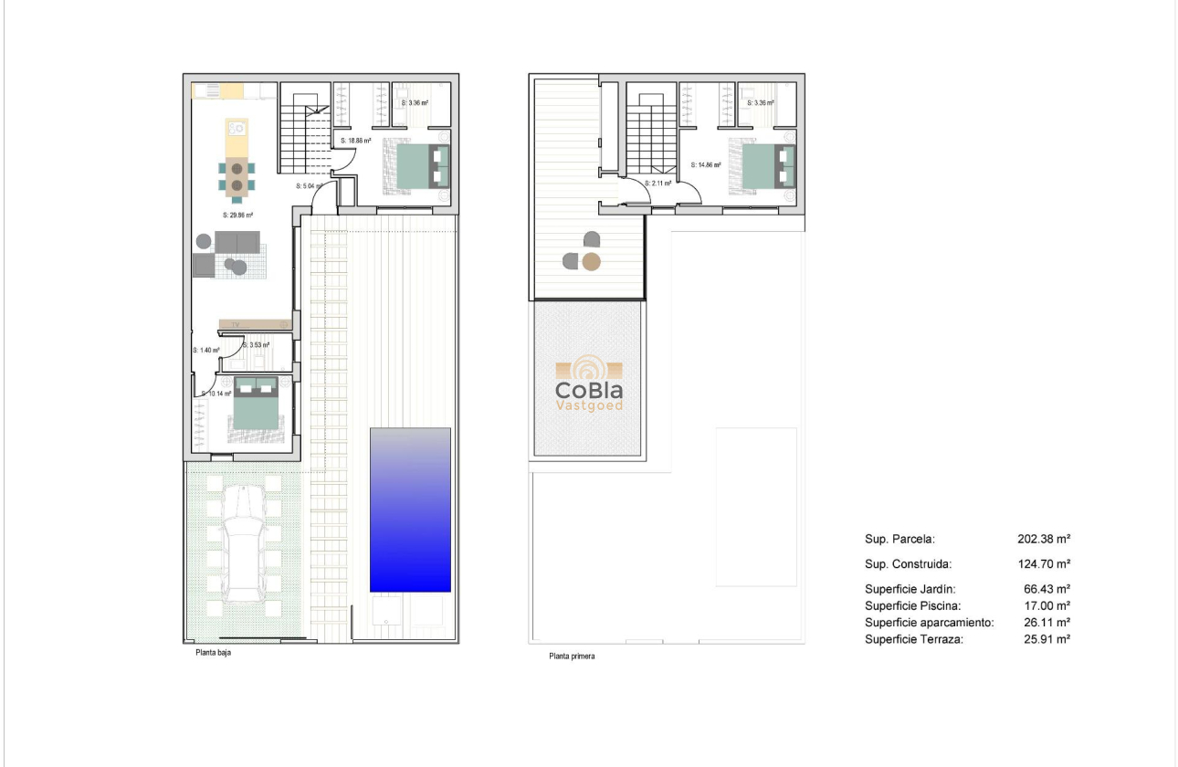 Nieuwbouw Woningen - Herenhuis - San Javier - Parque del doce