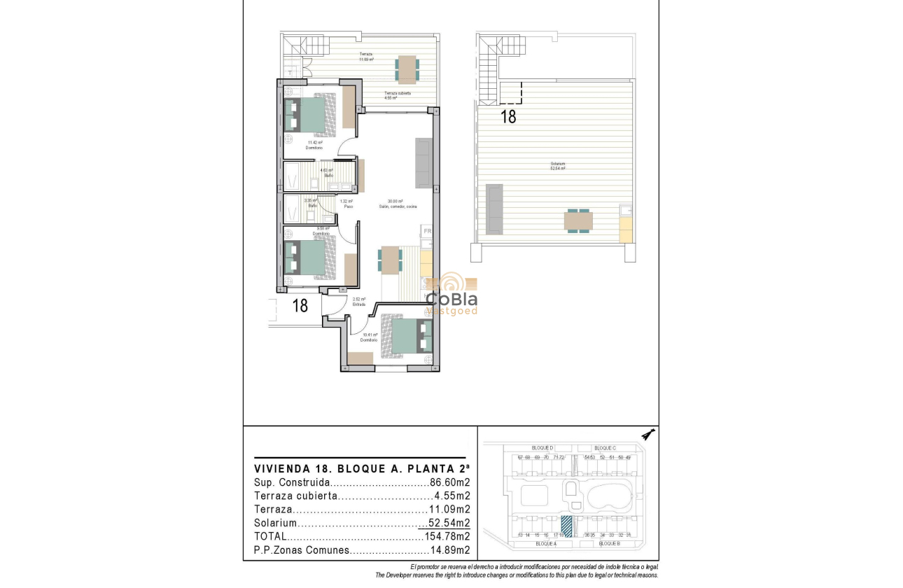Nieuwbouw Woningen - Penthouse - Torre Pacheco - San Cayetano