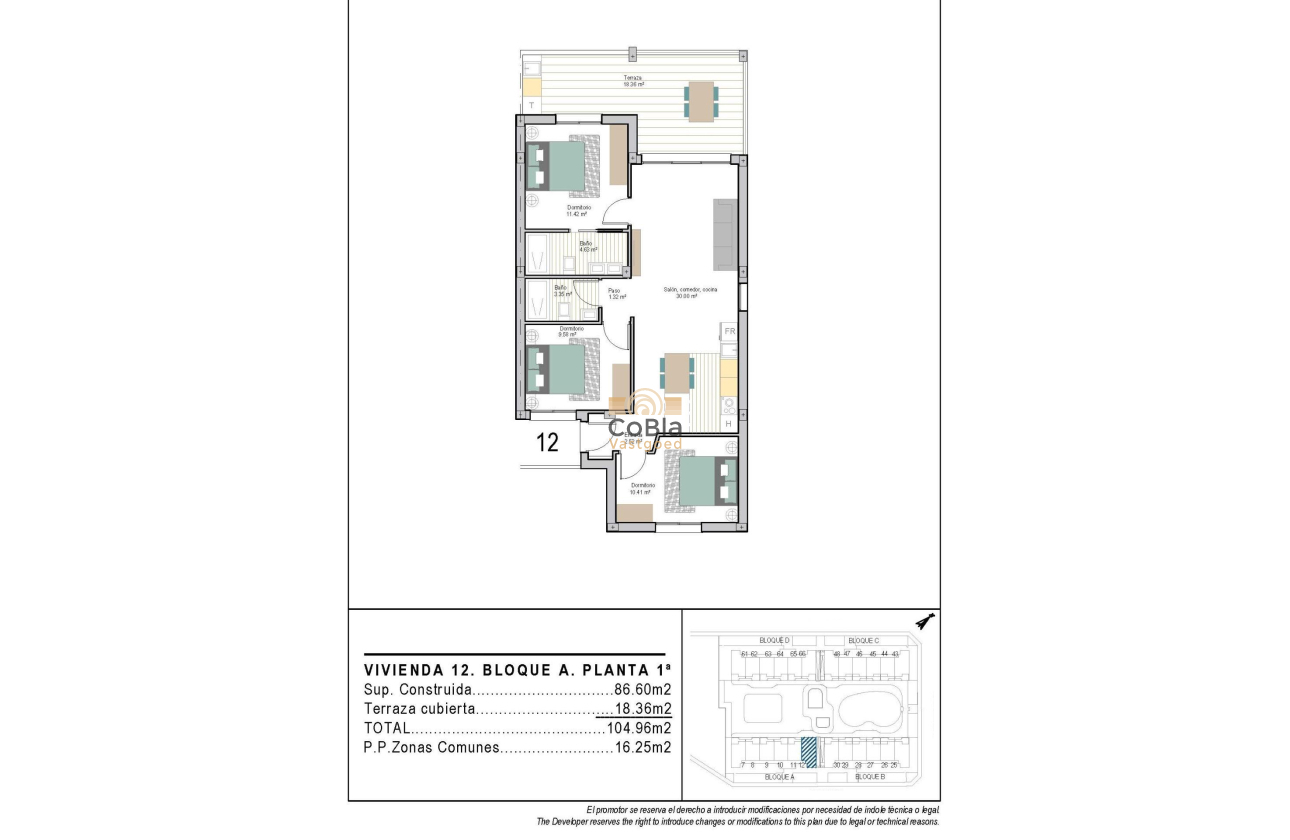 Nieuwbouw Woningen - Appartement - Torre Pacheco - San Cayetano