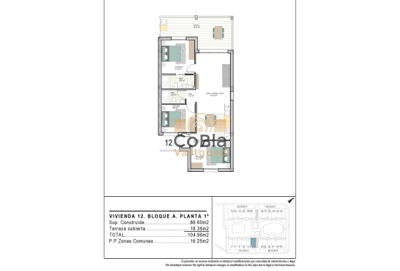 Nieuwbouw Woningen - Appartement - Torre Pacheco - San Cayetano