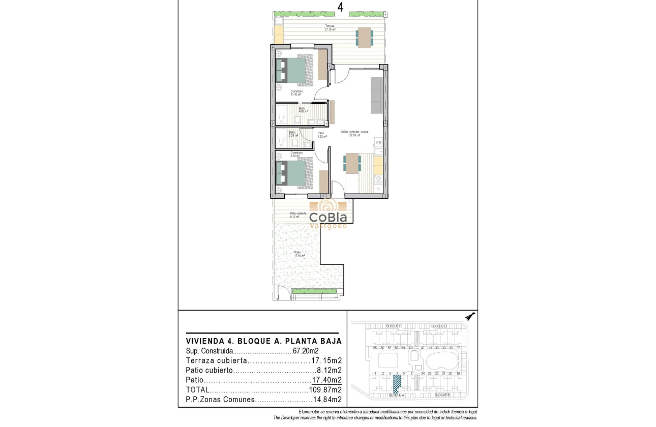 Nieuwbouw Woningen - Appartement - Torre Pacheco - San Cayetano