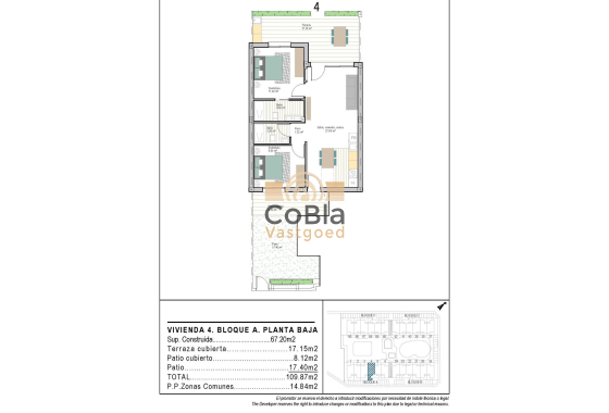 Nieuwbouw Woningen - Appartement - Torre Pacheco - San Cayetano