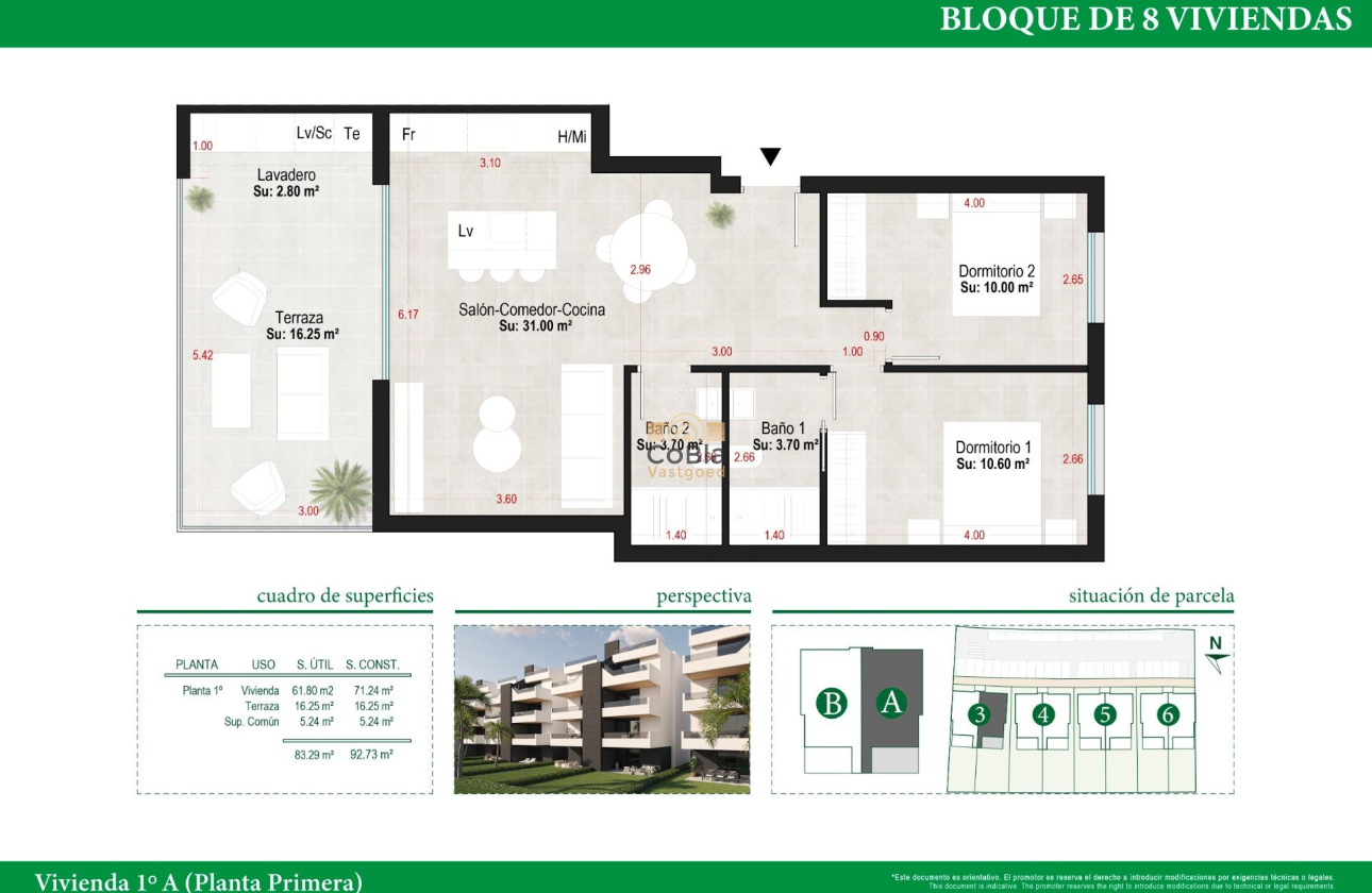 Nieuwbouw Woningen - Appartement - Alhama De Murcia - Condado De Alhama