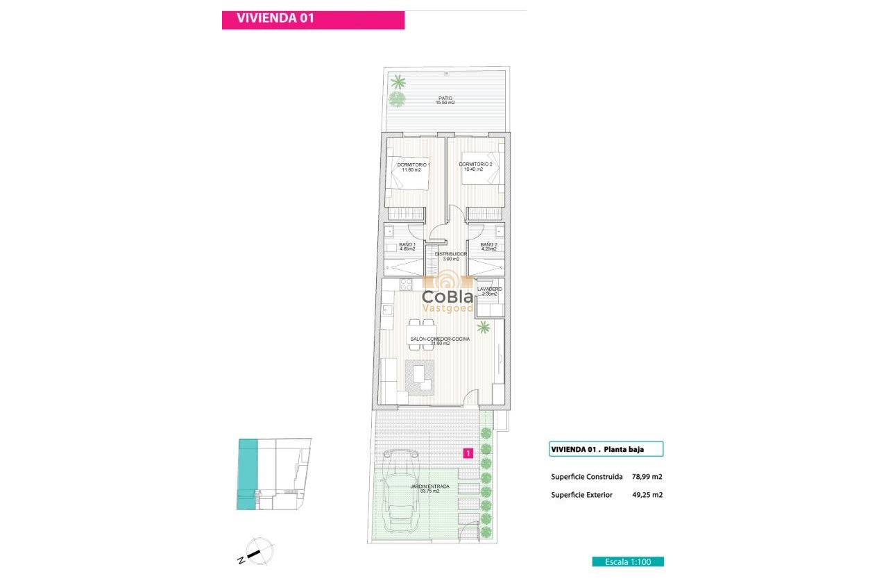 Nieuwbouw Woningen - Bungalow - San Pedro del Pinatar - Lo Pagan