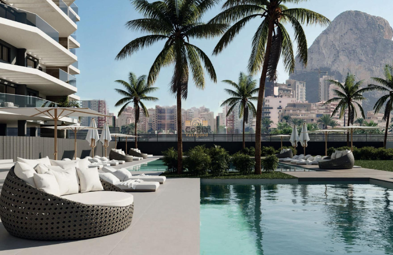 Nieuwbouw Woningen - Appartement - Calpe - Playa Cantal Roig