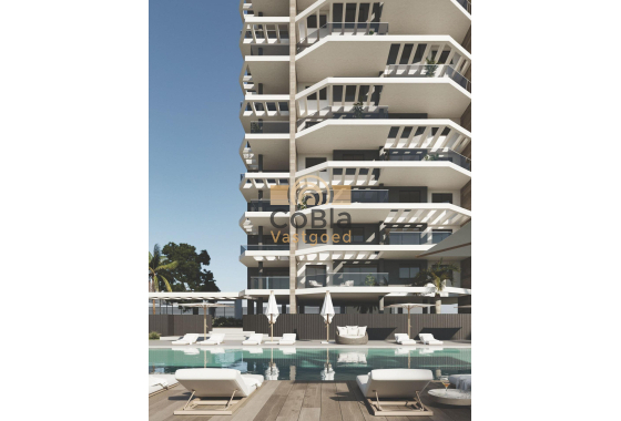 Nieuwbouw Woningen - Appartement - Calpe - Playa Cantal Roig