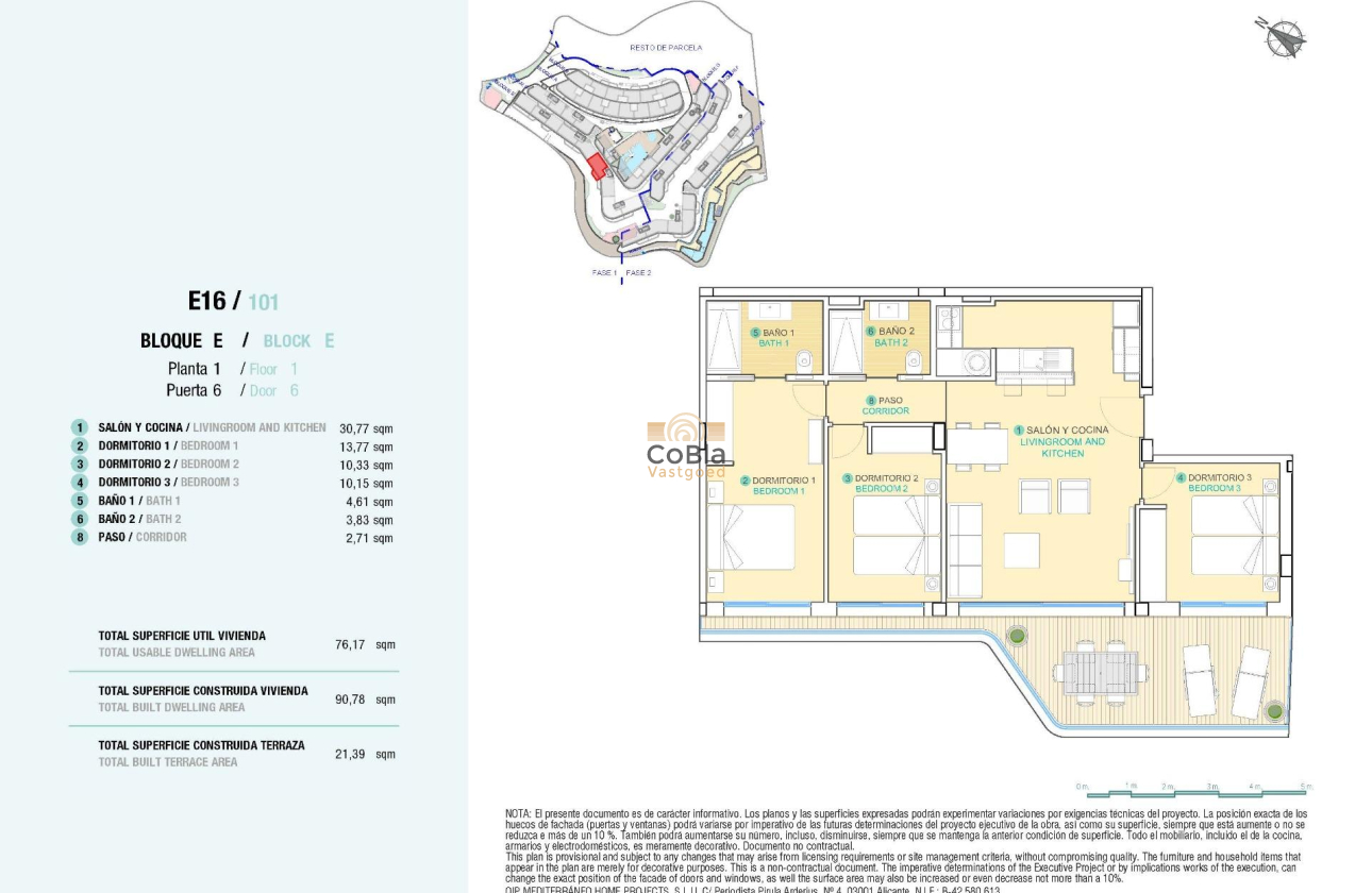 Nieuwbouw Woningen - Appartement - Aguilas - Isla Del Fraile