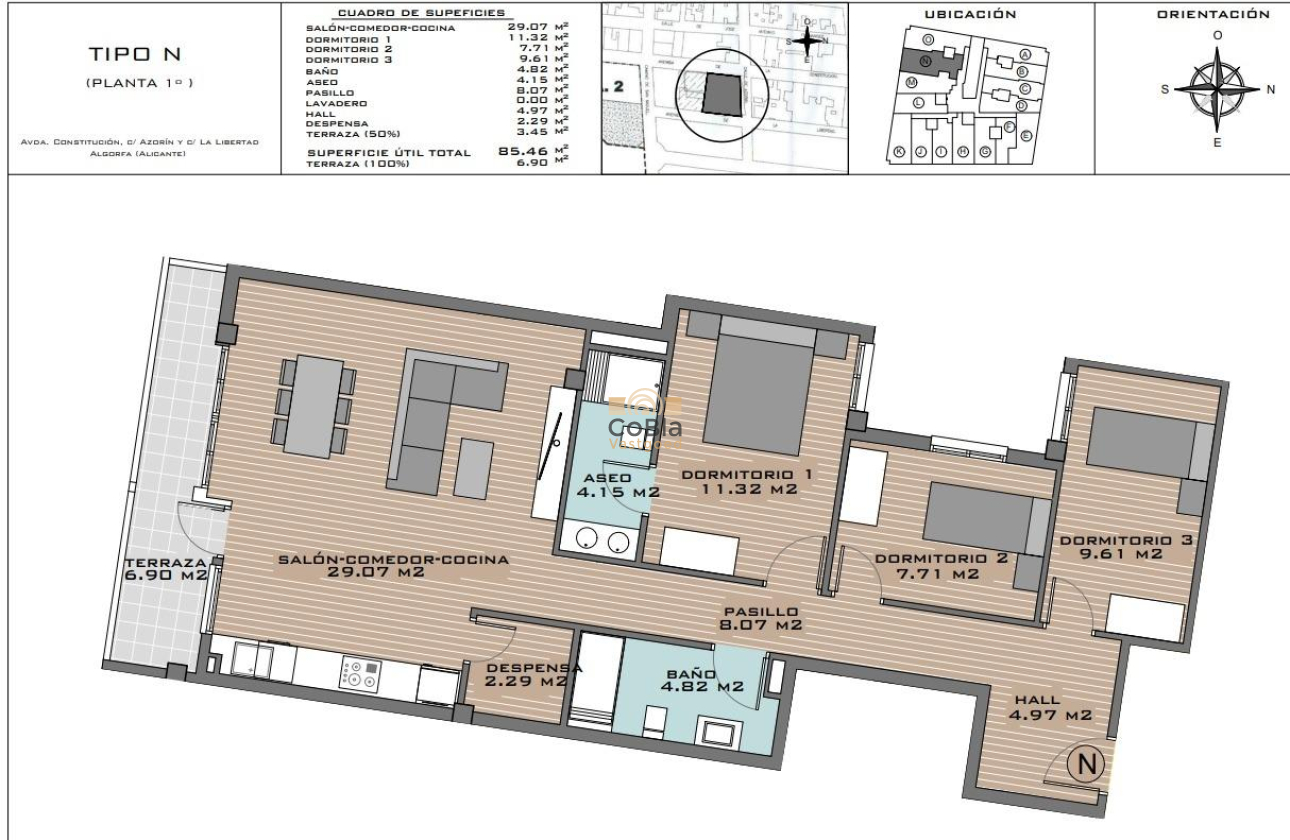Nieuwbouw Woningen - Appartement - Algorfa - Pueblo
