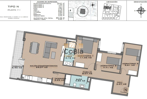 Nieuwbouw Woningen - Appartement - Algorfa - Pueblo