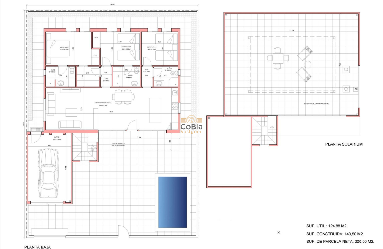 Nieuwbouw Woningen - Villa - Fuente Álamo - La Pinilla