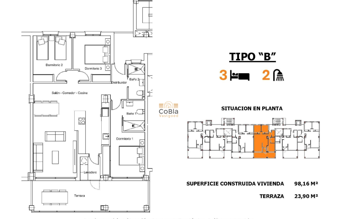 Nieuwbouw Woningen - Appartement - San Miguel de Salinas - Pueblo