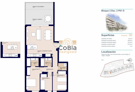 Nieuwbouw Woningen - Appartement - Denia - Playa de La Almadraba