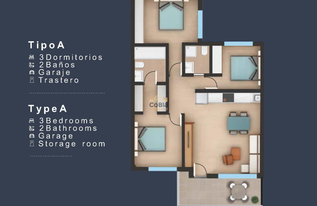 Nieuwbouw Woningen - Bungalow - San Pedro del Pinatar - Los Pinos