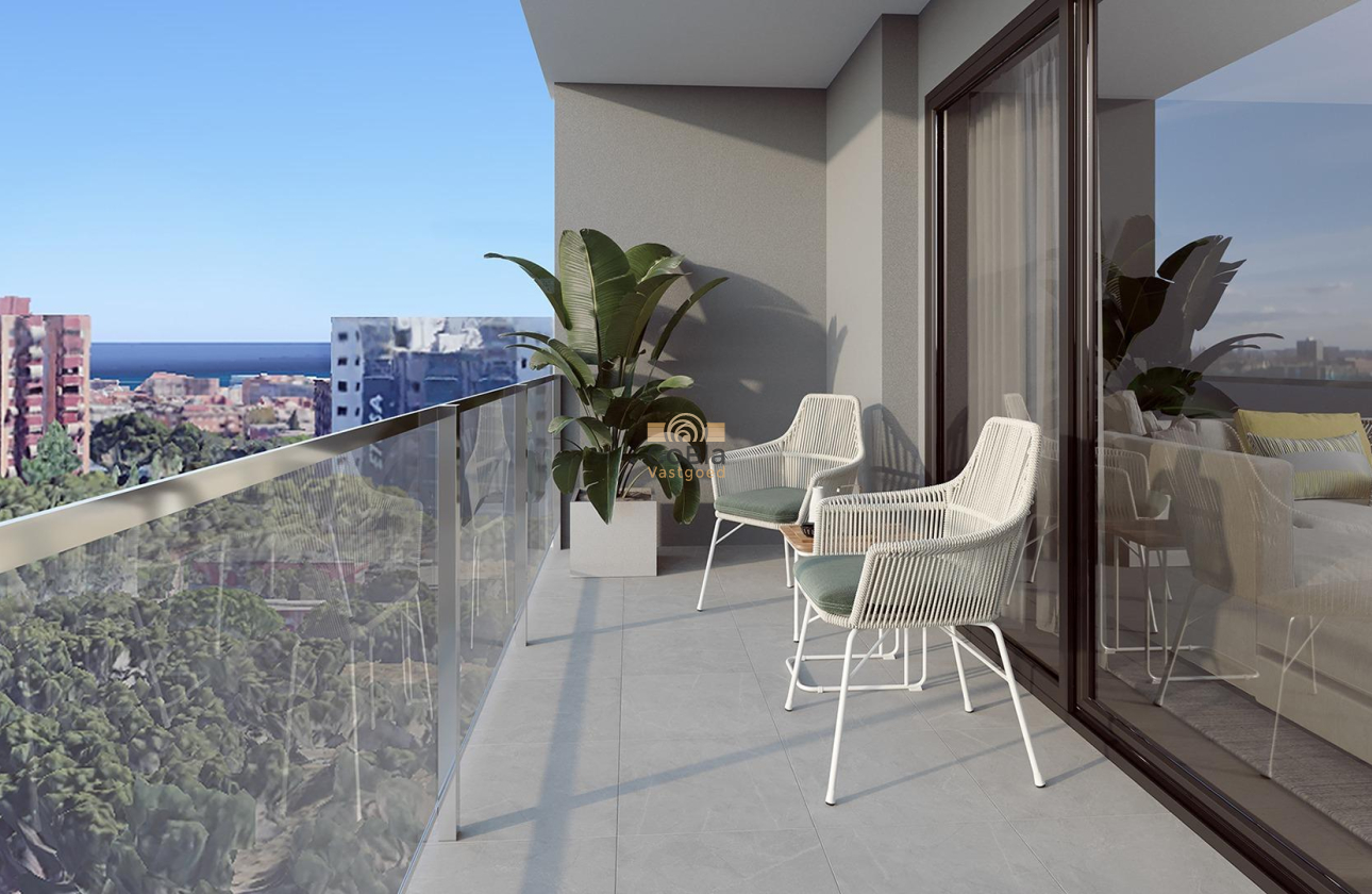 Nieuwbouw Woningen - Penthouse - Alicante - Pau Ii