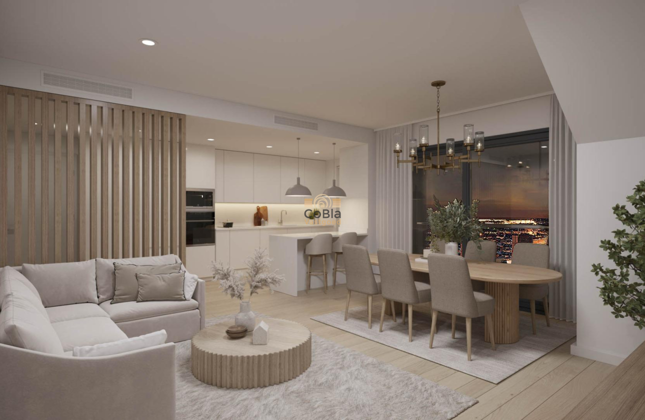 Nieuwbouw Woningen - Penthouse - Alicante - Pau Ii