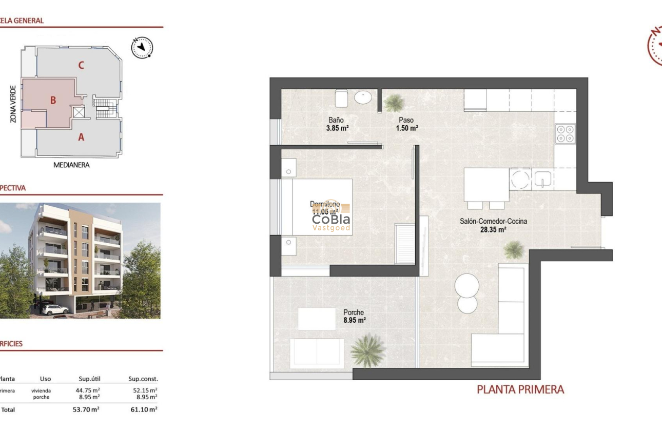 Nieuwbouw Woningen - Appartement - San Pedro del Pinatar - Lo Pagan