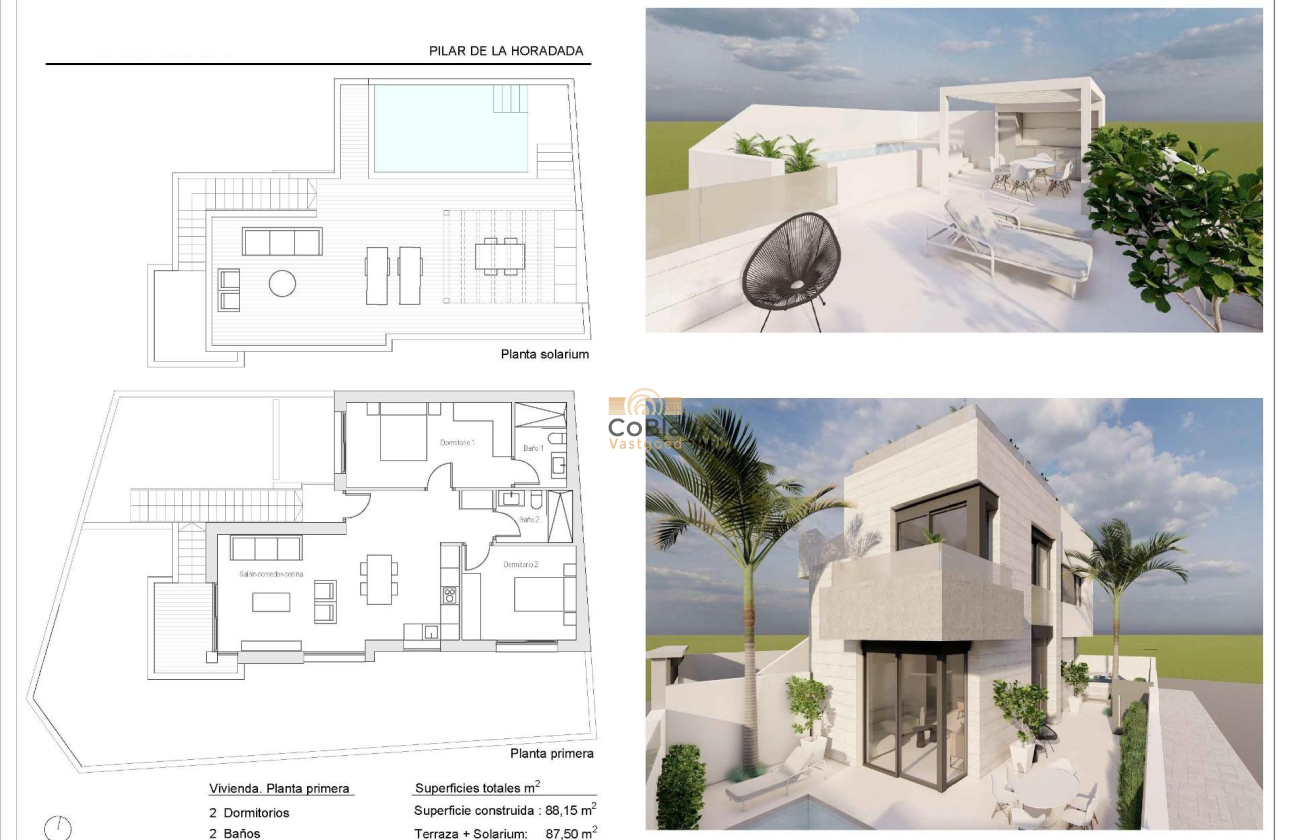 Nieuwbouw Woningen - Bungalow - Pilar de la Horadada - pueblo