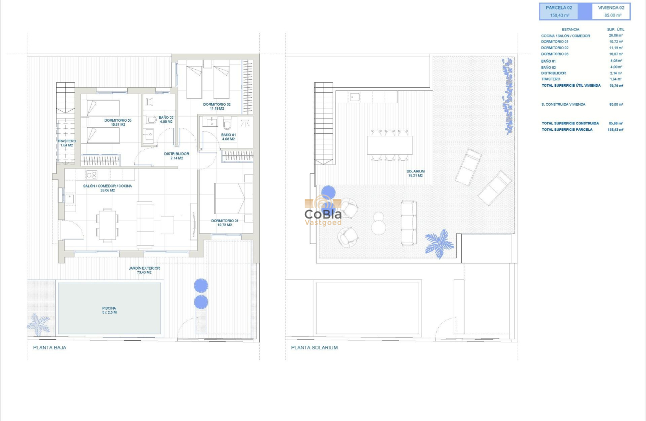 Nieuwbouw Woningen - Villa - Torre Pacheco - Roldán