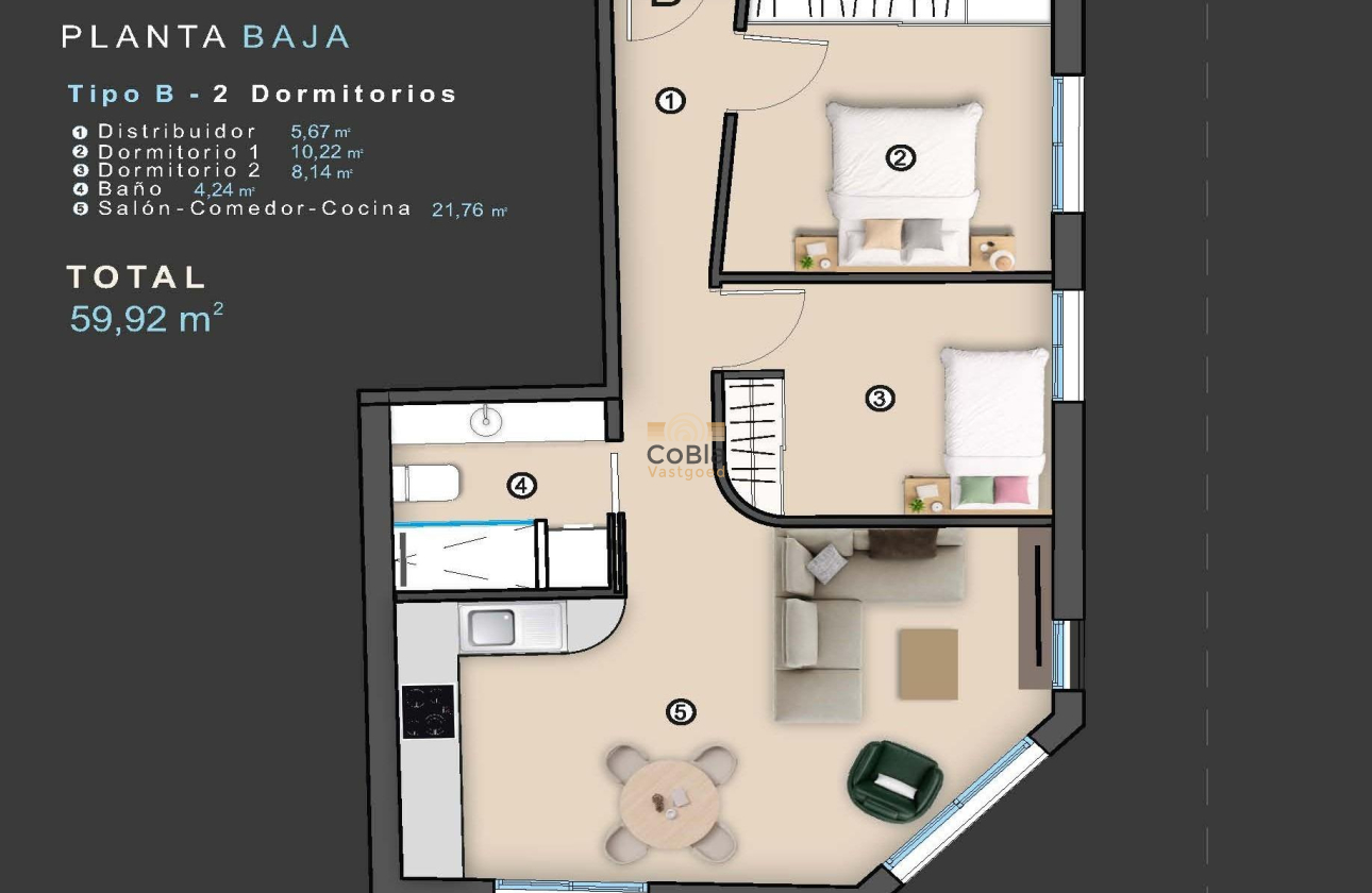 Nieuwbouw Woningen - Appartement - Torrevieja - Center