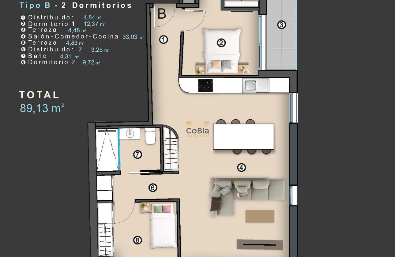 Nieuwbouw Woningen - Appartement - Torrevieja - Center