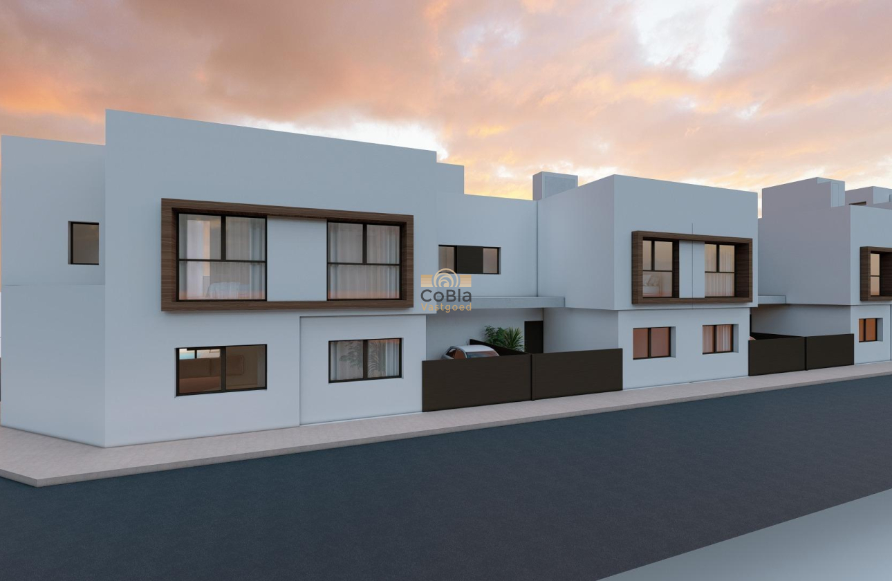 Nieuwbouw Woningen - Herenhuis - San Javier - pueblo