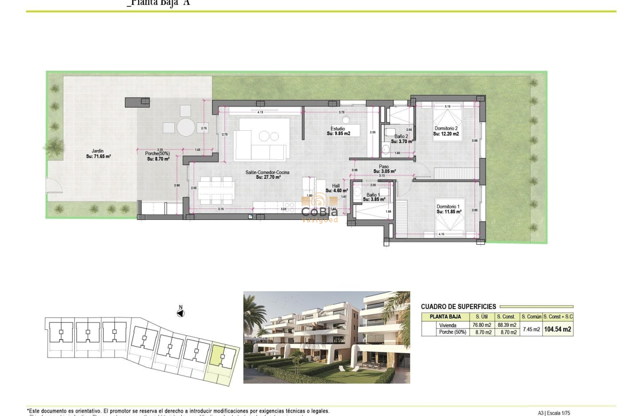 Nieuwbouw Woningen - Appartement - Alhama De Murcia - Condado De Alhama