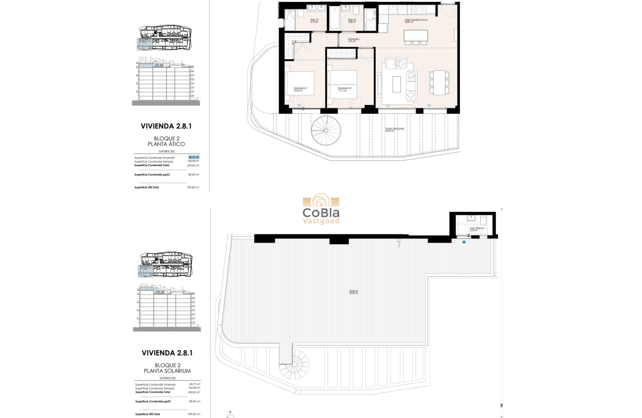 Nieuwbouw Woningen - Penthouse - Villajoyosa - Playa del Torres