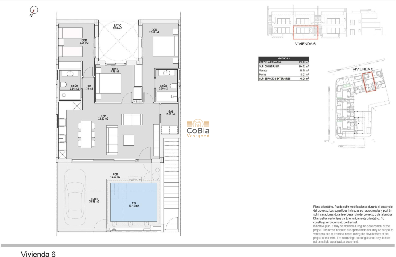 Nieuwbouw Woningen - Bungalow - Pilar de la Horadada - pueblo