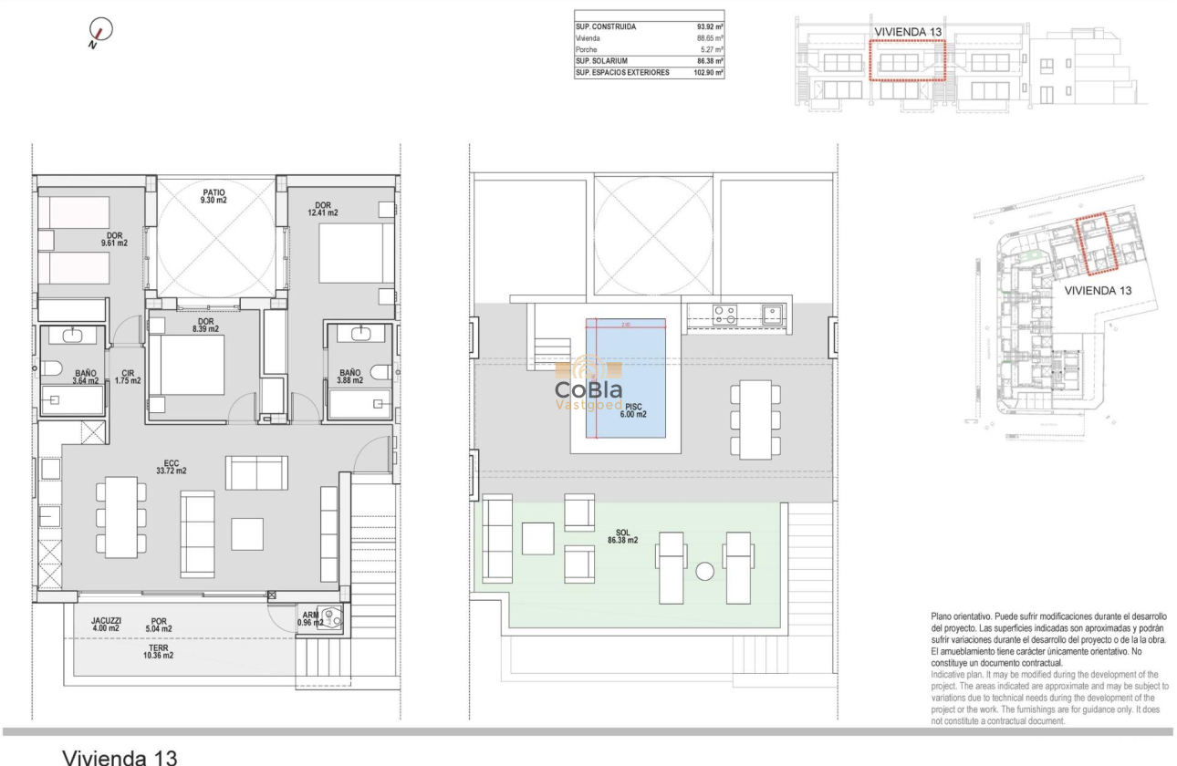 Nieuwbouw Woningen - Bungalow - Pilar de la Horadada - pueblo