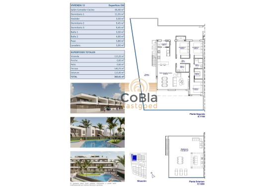 New Build - Penthouse - Pilar de la Horadada - pueblo