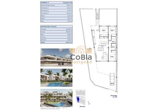 Nieuwbouw Woningen - Bungalow - Pilar de la Horadada - pueblo